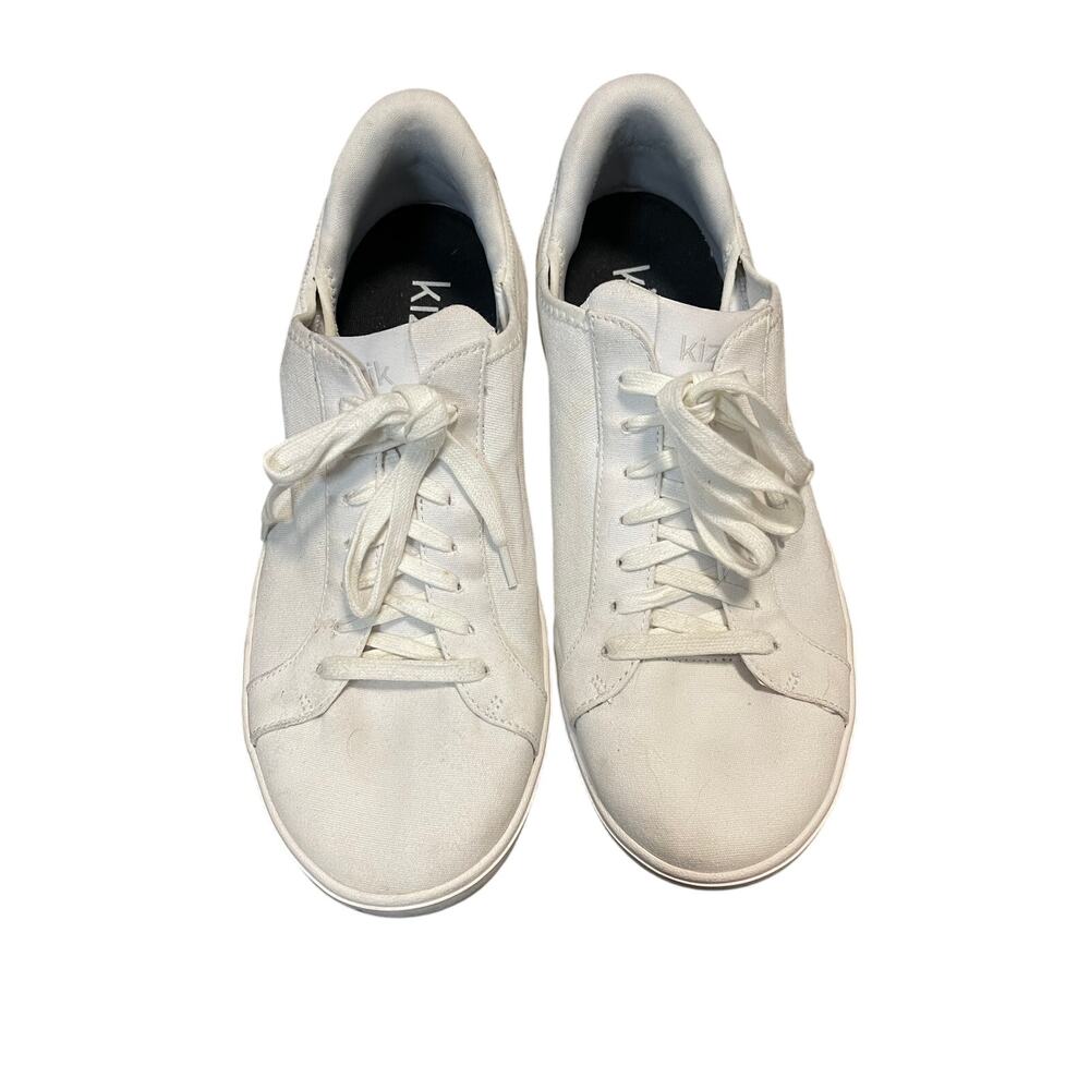 Kizik Irvine Casual Sneakers - Ivory White Men's Size 10 WIDE